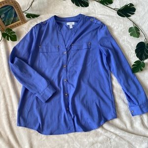 ✨✨✨HP✨✨✨Beautiful Blue Blouse